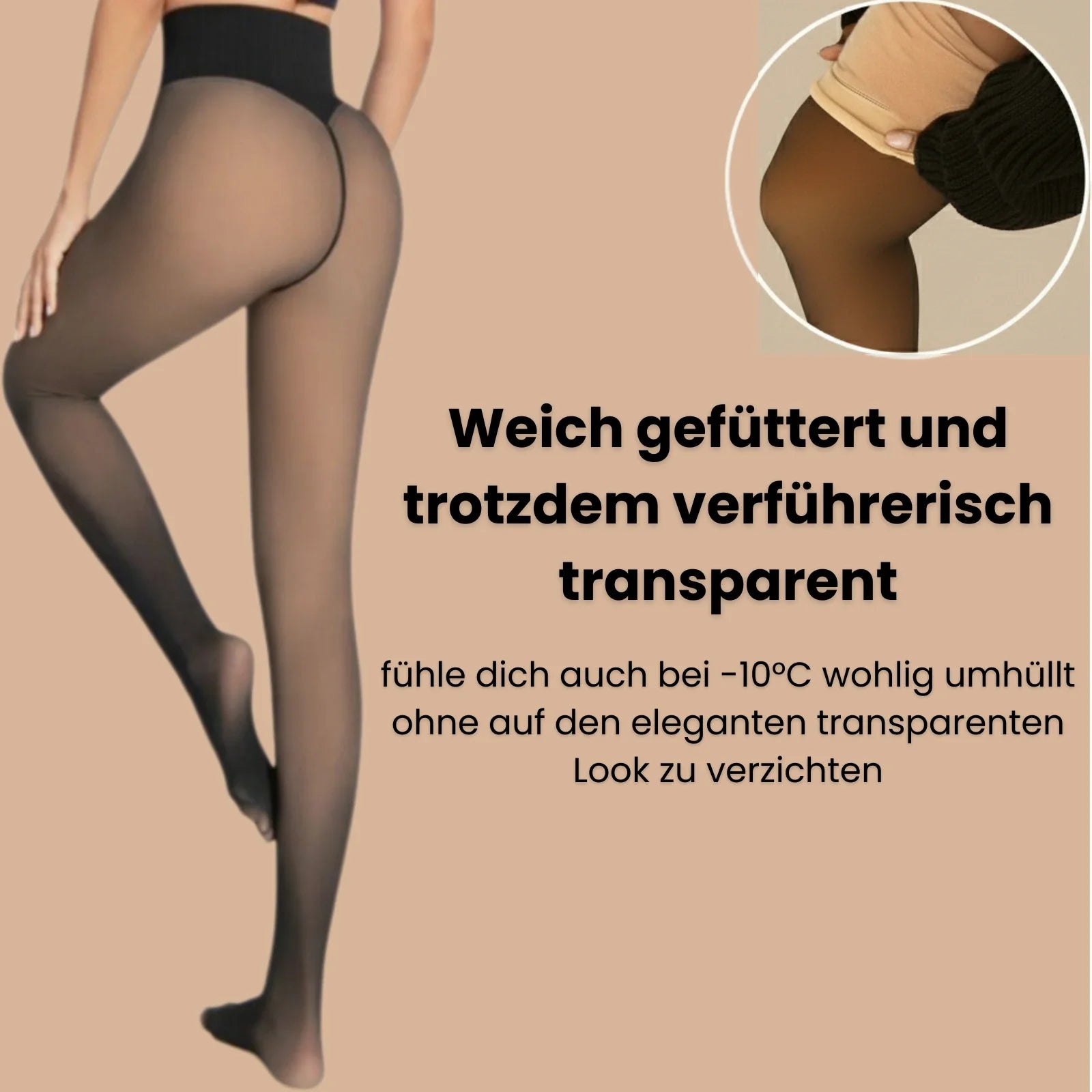 VelviTherm™ – Die Magische Winter-Fleece-Strumpfhose für Wärme, Figur & Komfort | 50% RABATT
