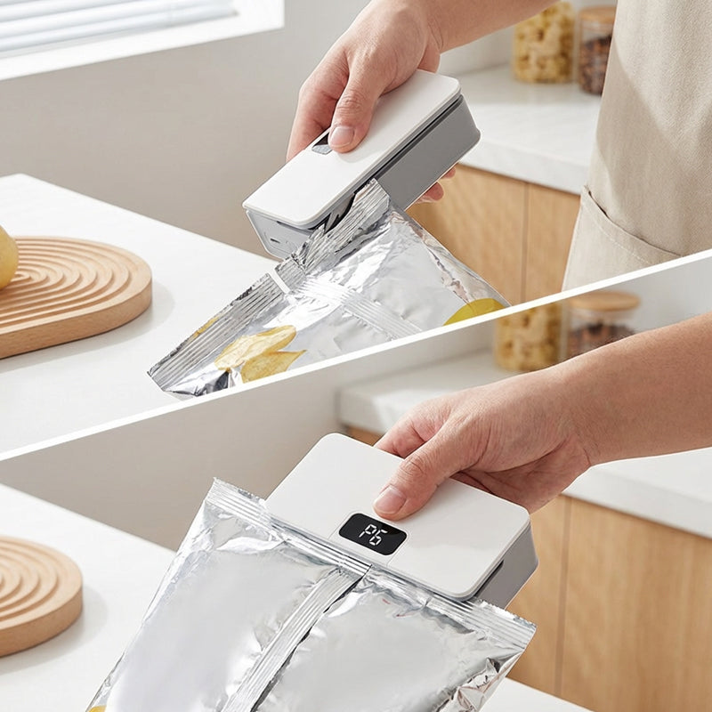 SealSwift™ | Beutelversiegler – 2-in-1 Öffner & luftdichter Verschluss