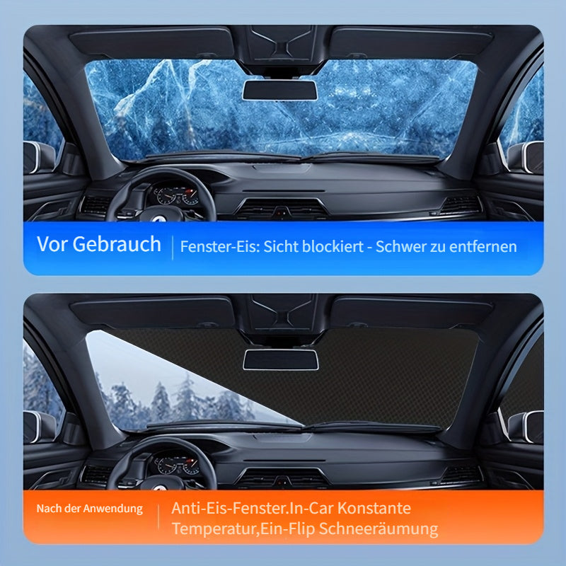 FrostGuard Pro™ – Magnetische Auto-Windschutzscheibenabdeckung gegen Eis, Schnee & Reif | 50% RABATT