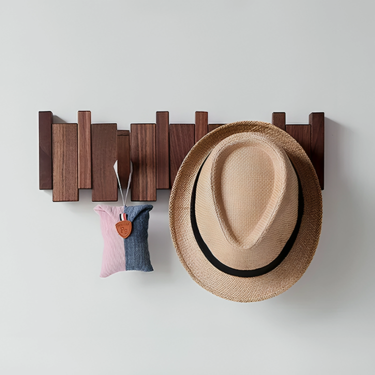 HarmonyHold WallArt™ – Die stilvolle Klapphaken-Garderobe für Ordnung & Design
