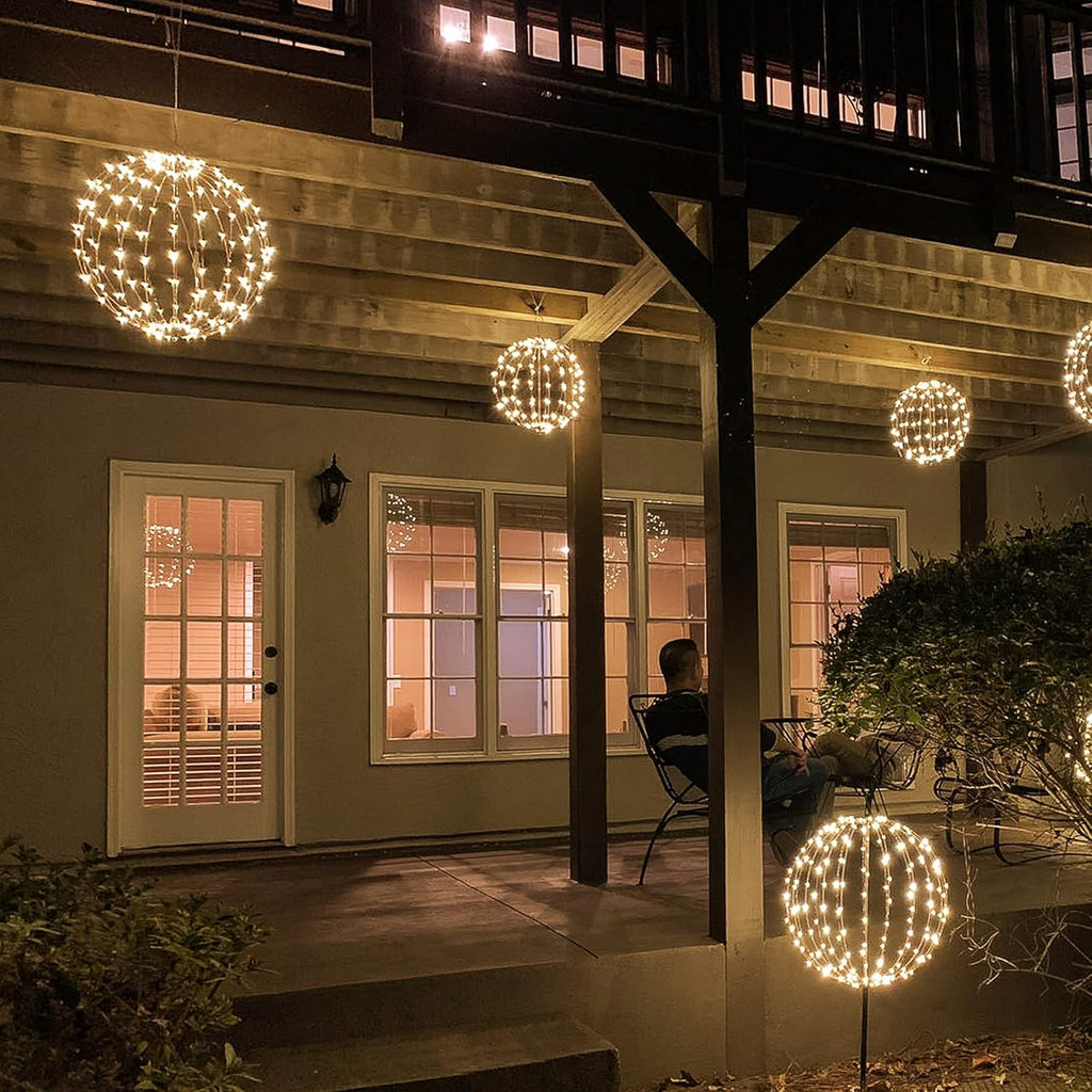 NovaGlow™ SphereLights – Magisches Licht für jede Saison
