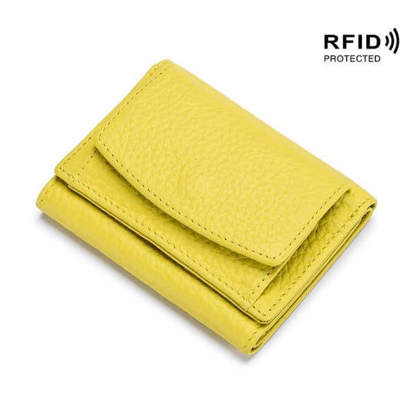 VAELIS™ SecureMini – Kompakte Leder-Miniwallet mit RFID-Schutz [50% Rabatt]