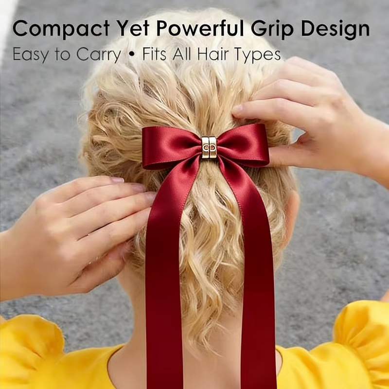 1+1 GRATIS | SnapBow™ | Magnetische Haarspange für starken Halt & sofortiges Volumen