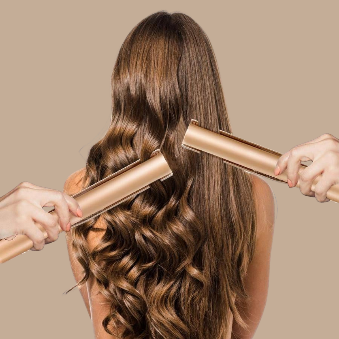 SilkWave™ ProStyler – 2-in-1 Glätteisen & Lockenstyler für glänzendes, gesundes Haar