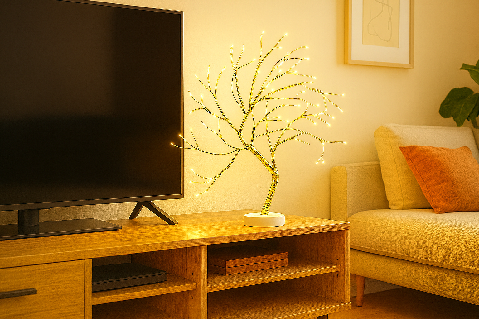 MystiGlow™ LED-Baumlampe – Magisches Licht für dein Zuhause