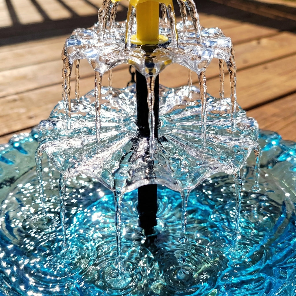 SolarFlow – Sonnen- Wasserfontäne | 50% RABATT