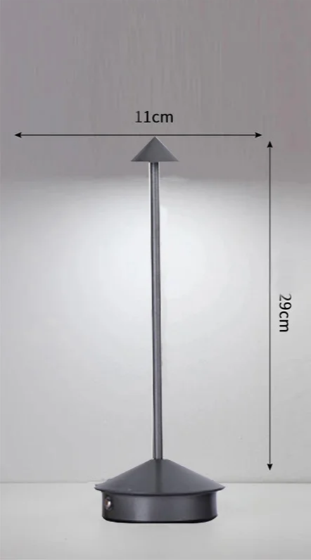 LumaTouch – Oplaadbare LED Tafellamp met Traploze Dimming
