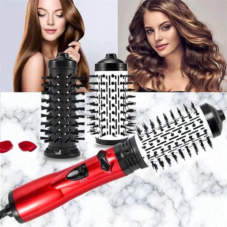 VoluCurl™ AirSpin Pro – Rotierende 2-in-1 Warmluftbürste & Haartrockner