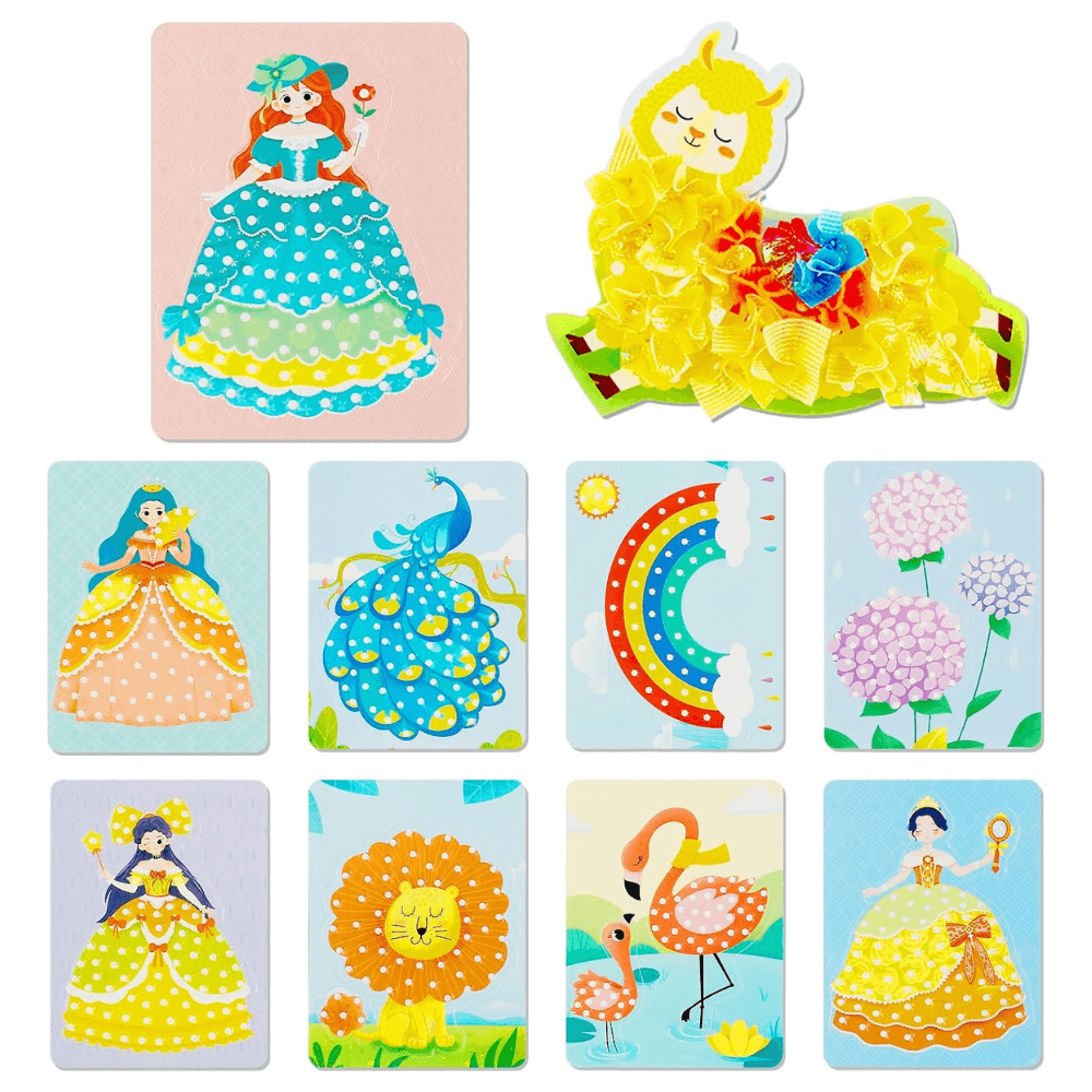 FuzzyArt Kreativstudio™ – Das bildschirmfreie Stoffkunst | 50% RABATT