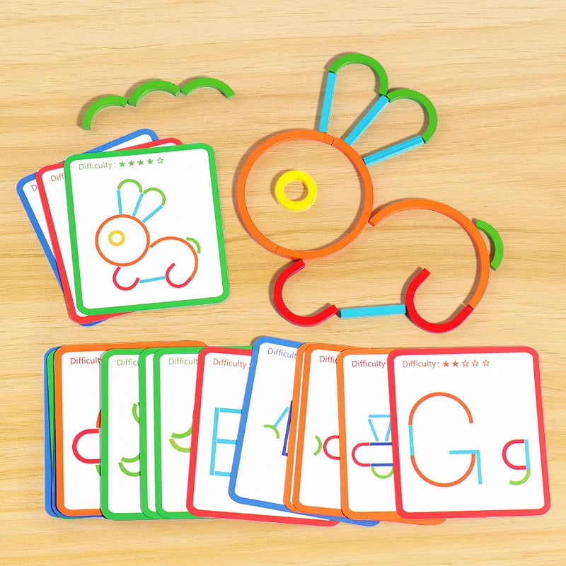 50% Rabatt | ColorNest™ Lernpuzzle aus Holz – spielerisch lernen, kreativ wachsen