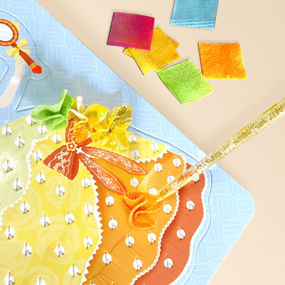 FuzzyArt Kreativstudio™ – Das bildschirmfreie Stoffkunst | 50% RABATT