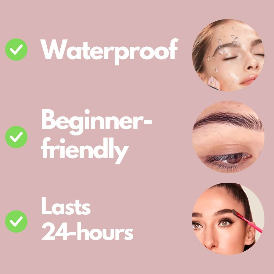 1 + 1 GRATIS | BrowEase™ Augenbrauen-Stempel – natürlich volle Brauen in Sekunden