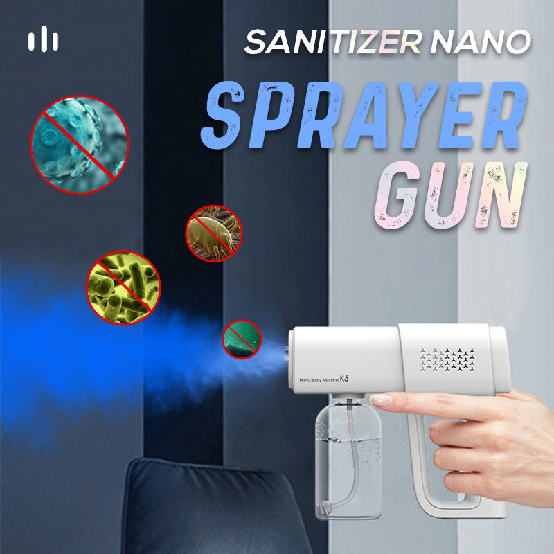 SauberBlaster™ | Desinfektions Sprühgerät – Kabellos, 300ml Tank & Nano Nebel Reinigung