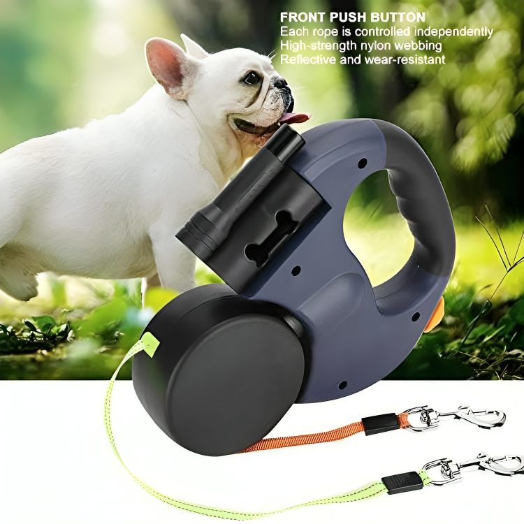 DuoGlide LeashPro™ – Zwei Hunde, eine Leine. Kein Verheddern. Kein Stress | 50% RABATT