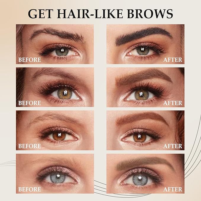 1+1 GRATIS | BrowLuxe™ Präzisions-Augenbrauenstift – perfekte, natürlich volle Brauen in Sekunden