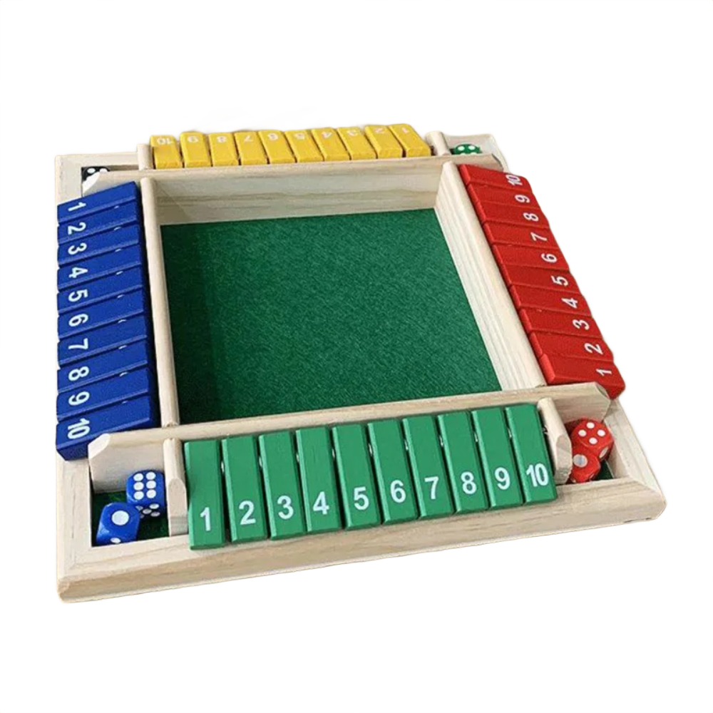 PLAYNEST™ Shut-It Box – Der zeitlose Holz-Spieleklassiker für die ganze Familie [50% Rabatt]