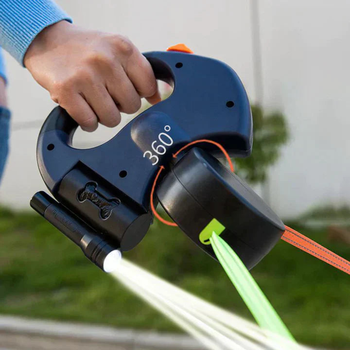 DuoGlide LeashPro™ – Zwei Hunde, eine Leine. Kein Verheddern. Kein Stress | 50% RABATT