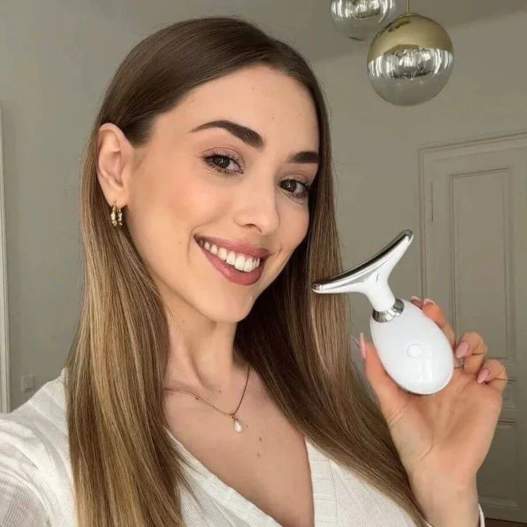 DermaLift EMS™ – LED & EMS Hautstraffer für sichtbar jünger wirkende Haut | 50% RABATT