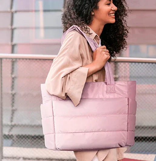 UrbanPuff DailyBag – Gepolsterte Alltags-Tasche mit modernem Puffer-Design