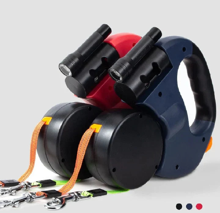 DuoGlide LeashPro™ – Zwei Hunde, eine Leine. Kein Verheddern. Kein Stress | 50% RABATT