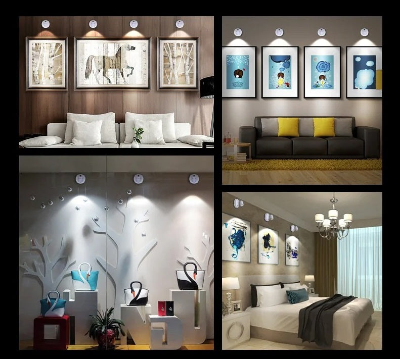 1+1 GRATIS | GlowPoint™ Kabelloser LED-Spotlight