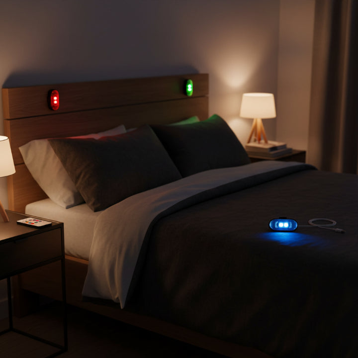 GlowDots Nano™ – Kabellose Mini-RGB-Lichter für flexible Akzentbeleuchtung (4-er Set)