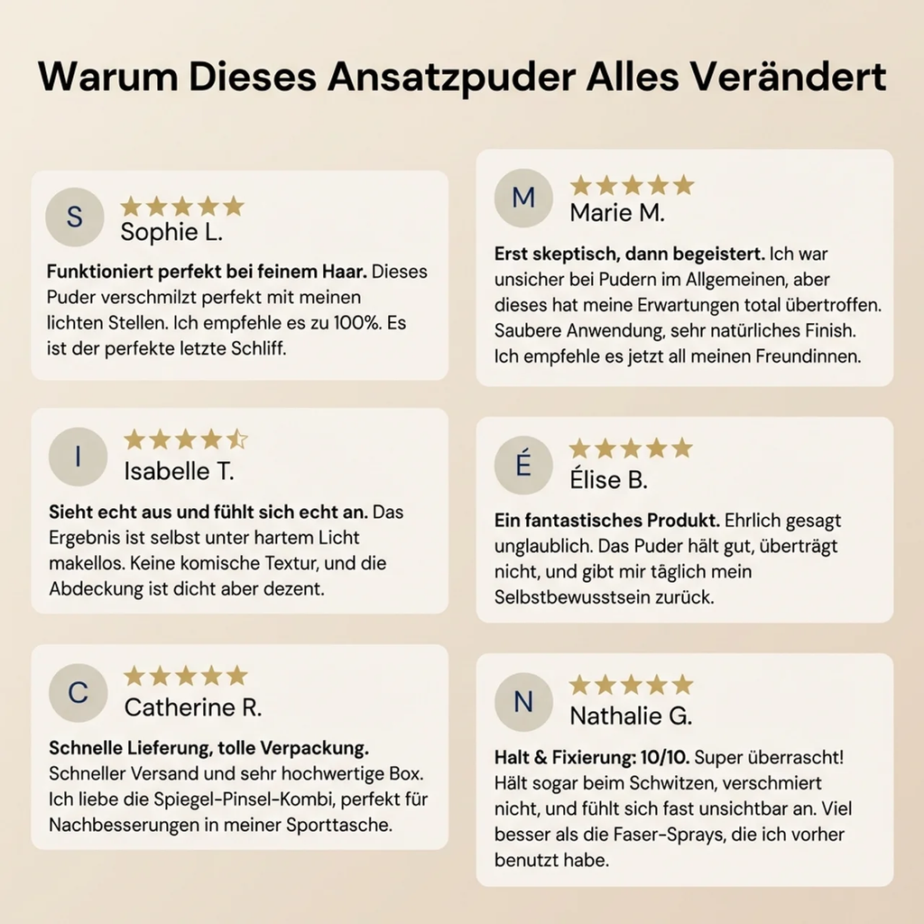 1 + 1 GRATIS | Sofort Ansatz- und Grauhaar Abdeckung in Sekunden