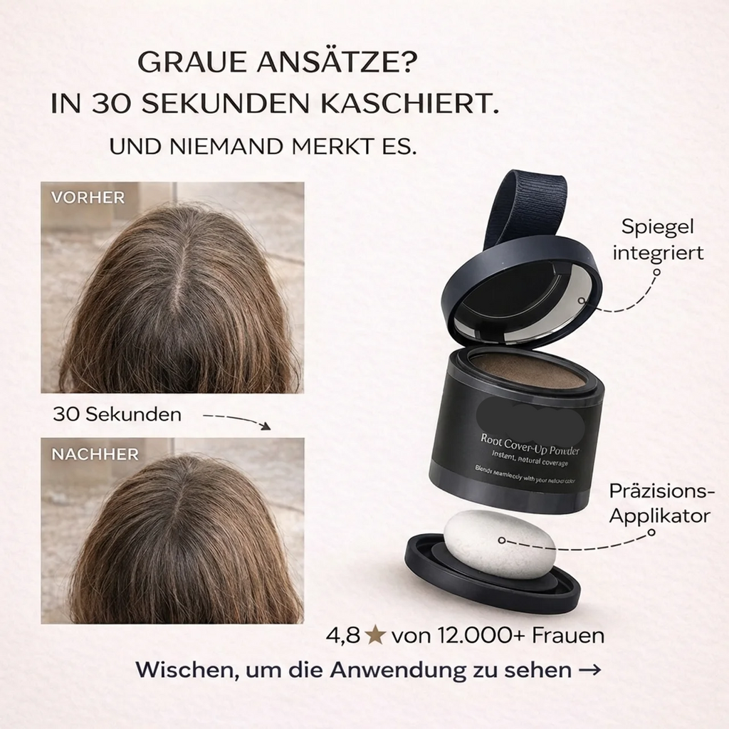 1 + 1 GRATIS | Sofort Ansatz- und Grauhaar Abdeckung in Sekunden