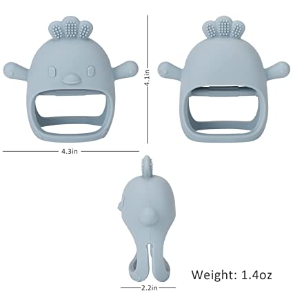Silikon Beißhandschuh