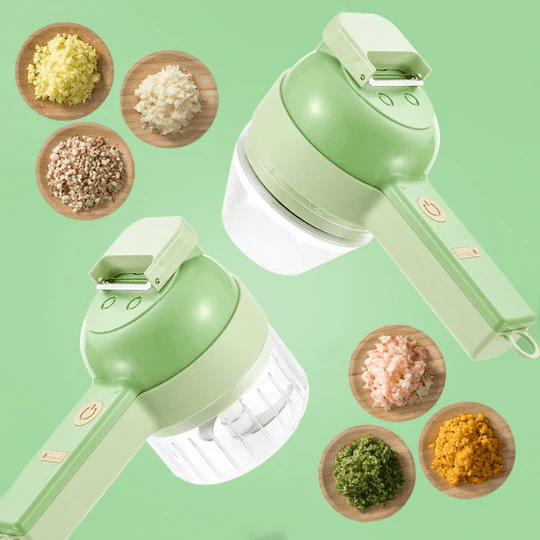 TurboChef™ – Elektrischer 3-in-1 Gemüseschneider & Küchenpowerer