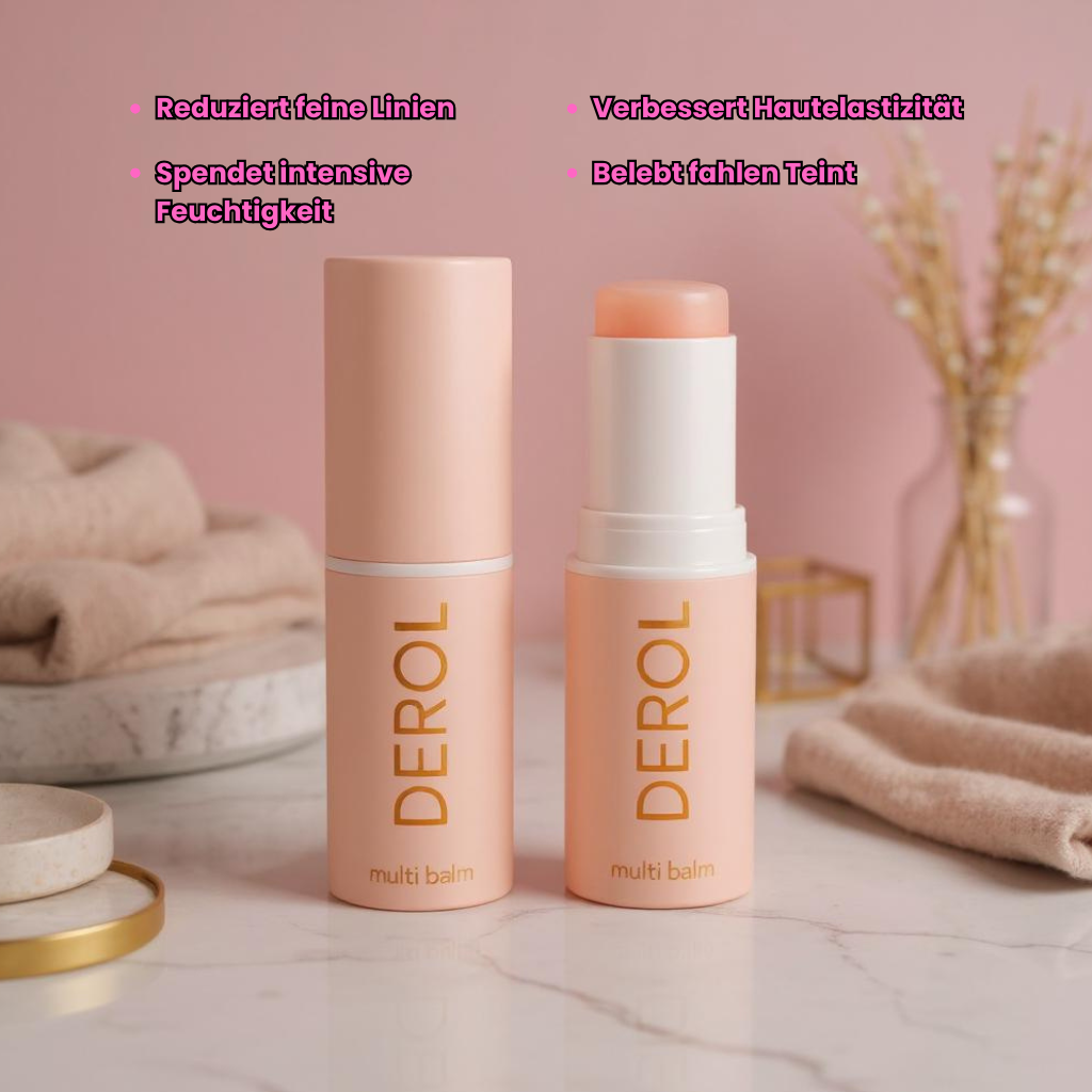 1+1 GRATIS | GlowLift MultiBalm Gesichtsbalsam – Sofort-Glättender Pflegebalsam für strahlende Haut