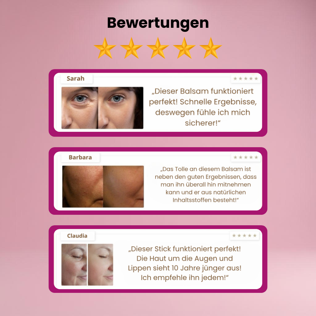 1+1 GRATIS | GlowLift MultiBalm Gesichtsbalsam – Sofort-Glättender Pflegebalsam für strahlende Haut