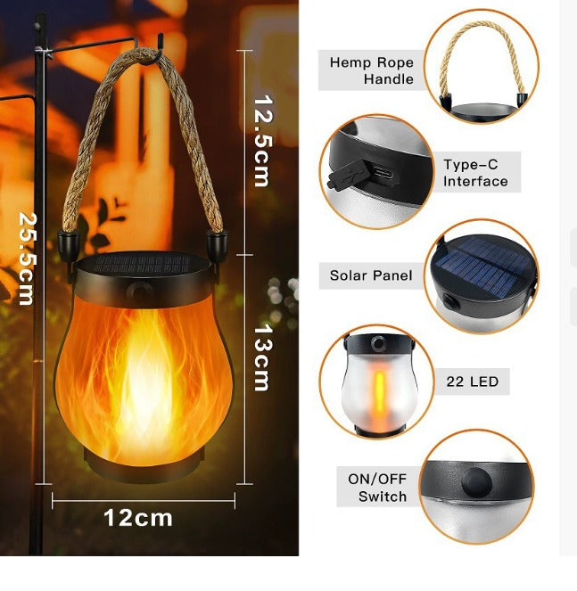 FireGlow Lantern™ – Die Magie einer echten Flamme, völlig sicher & kabellos | 2+1 GRATIS