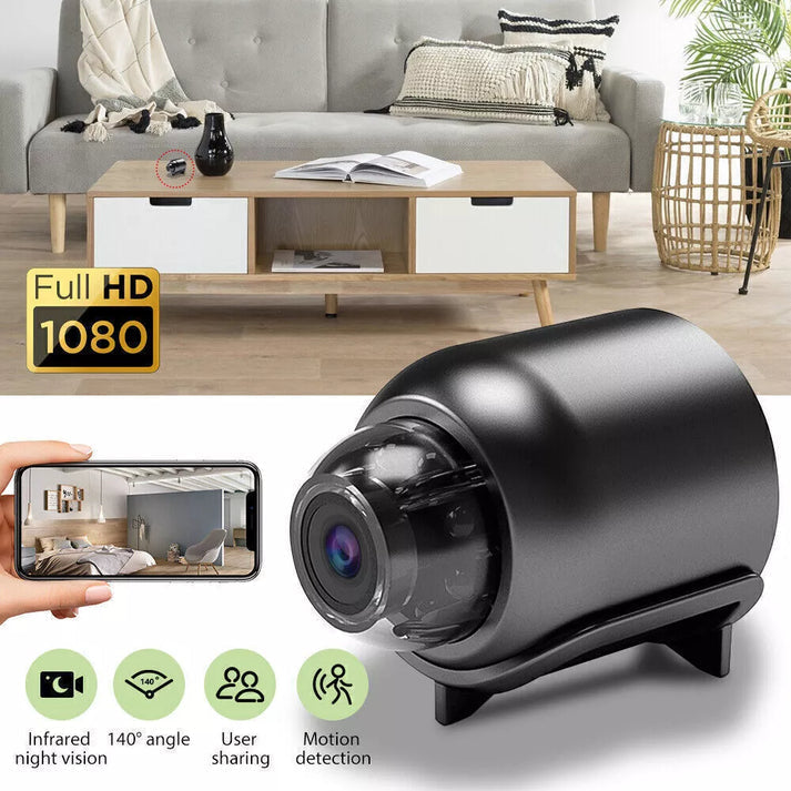 NanoVision™ Mini-Sicherheitskamera – maximale Sicherheit, ganz ohne WLAN-Zwang