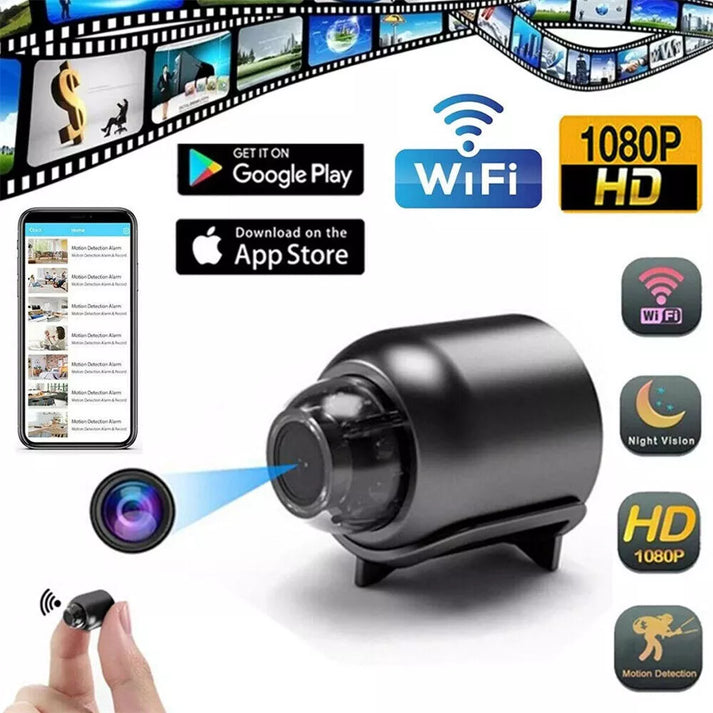 NanoVision™ Mini-Sicherheitskamera – maximale Sicherheit, ganz ohne WLAN-Zwang