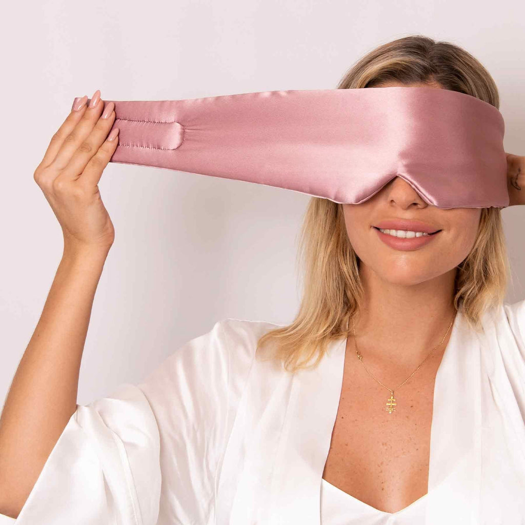 LunaSilk Pure™ – Luxus-Schlafmaske für tiefe Regeneration [50% RABATT]
