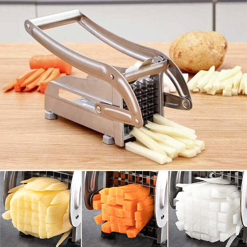VeggiPress™ ProCut – Manueller Hebelschneider für perfekt gleichmäßiges Gemüse