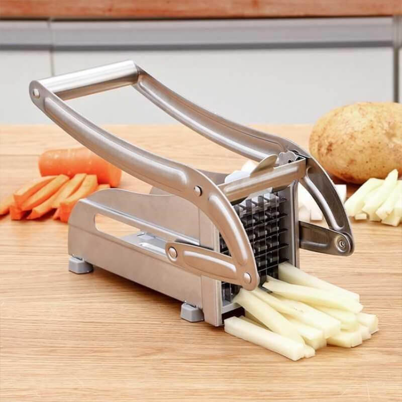 VeggiPress™ ProCut – Manueller Hebelschneider für perfekt gleichmäßiges Gemüse