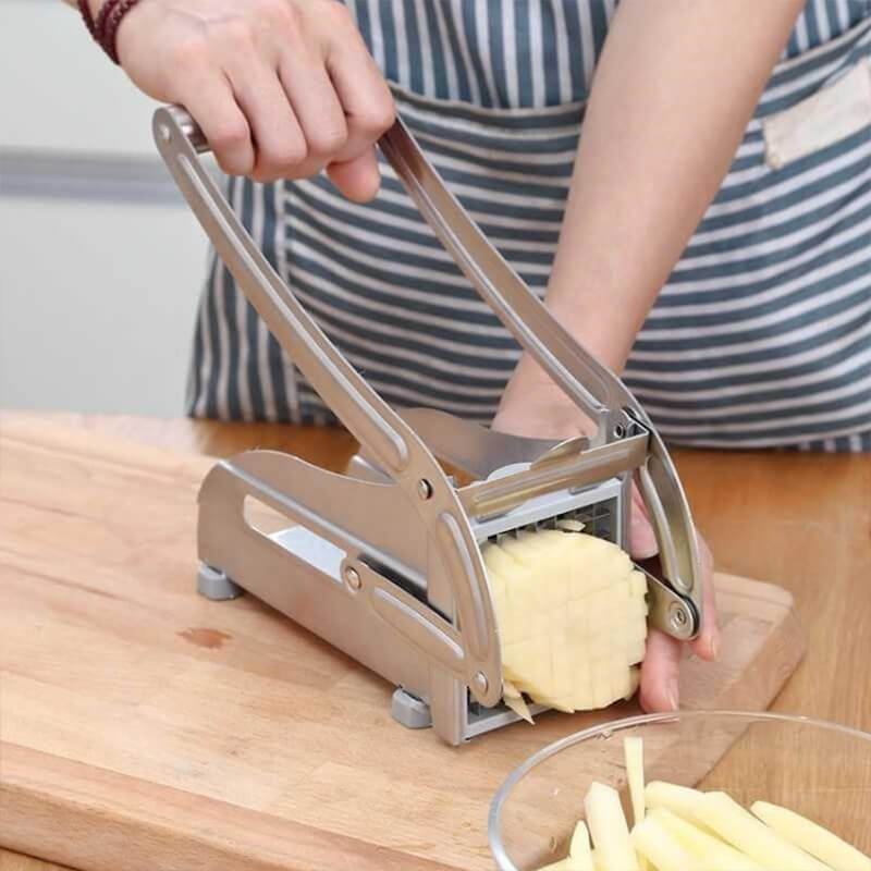 VeggiPress™ ProCut – Manueller Hebelschneider für perfekt gleichmäßiges Gemüse