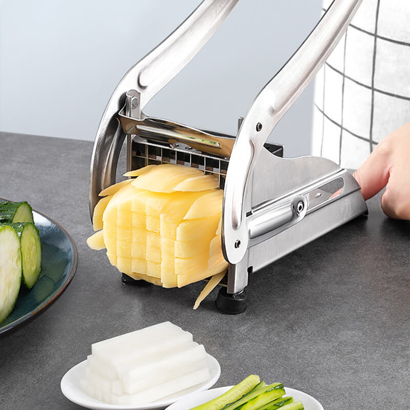 VeggiPress™ ProCut – Manueller Hebelschneider für perfekt gleichmäßiges Gemüse