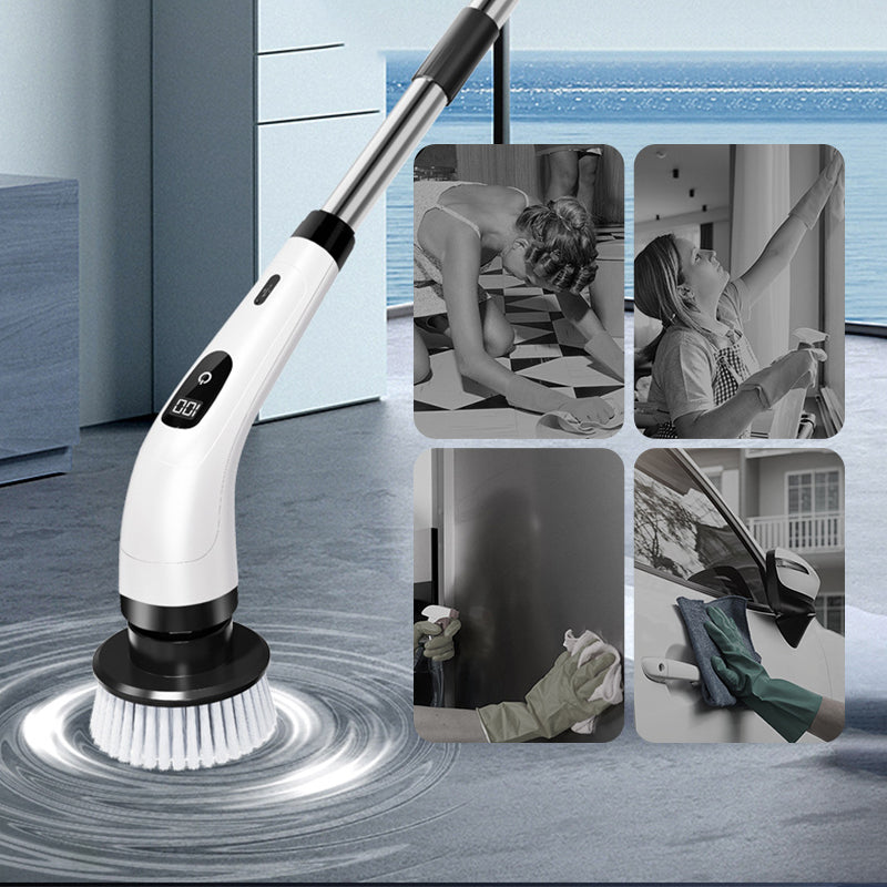 PowerScrub Pro™ – 9-in-1 Tiefenreinigung ohne Kraftaufwand