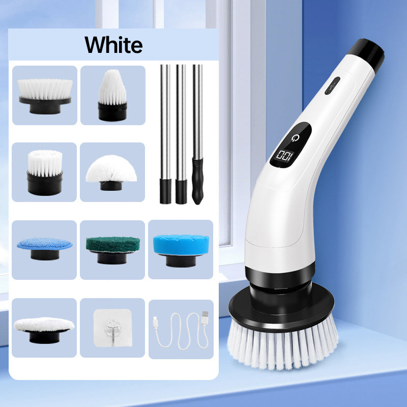 PowerScrub Pro™ – 9-in-1 Tiefenreinigung ohne Kraftaufwand
