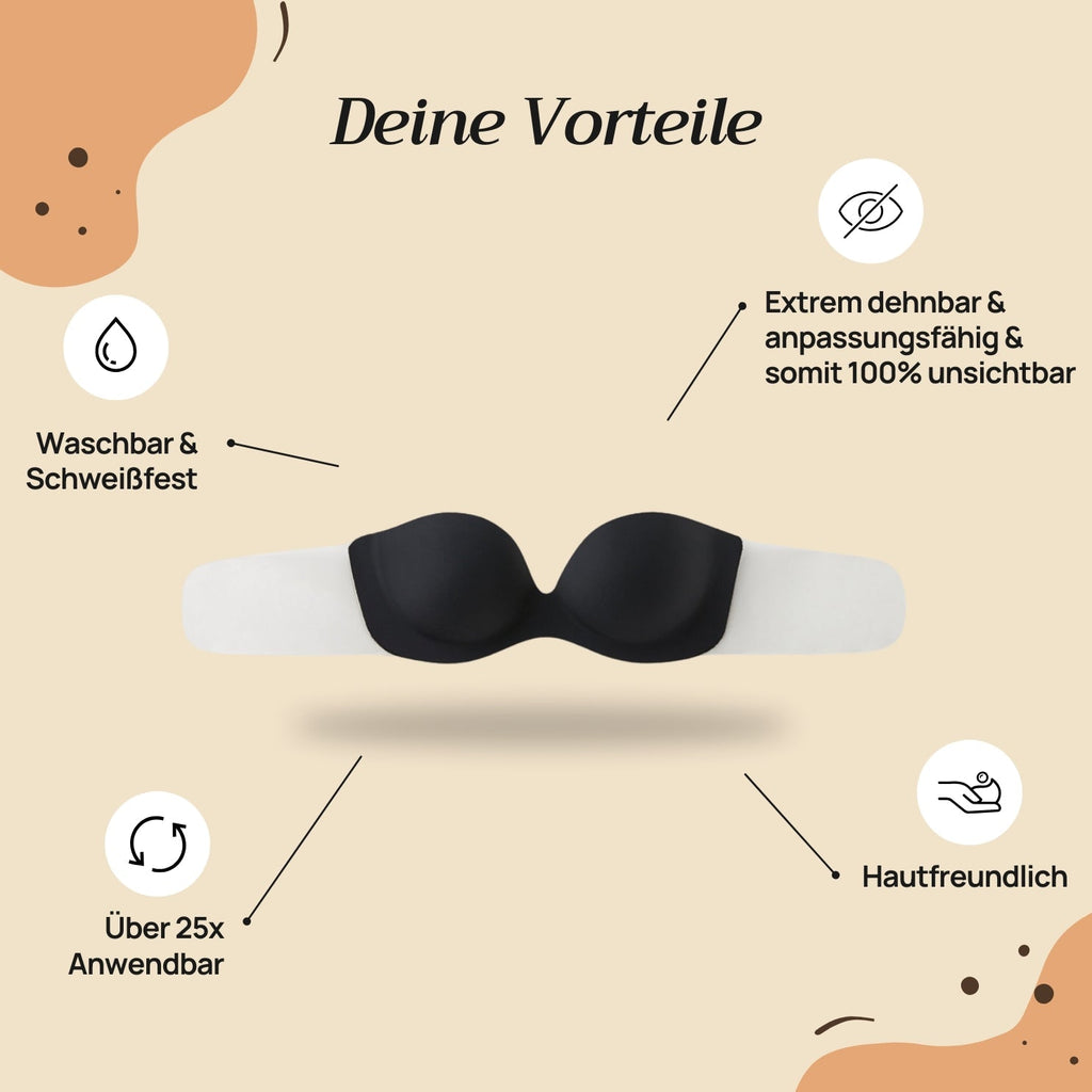 Unsichtbarer Pushup Klebe BH™