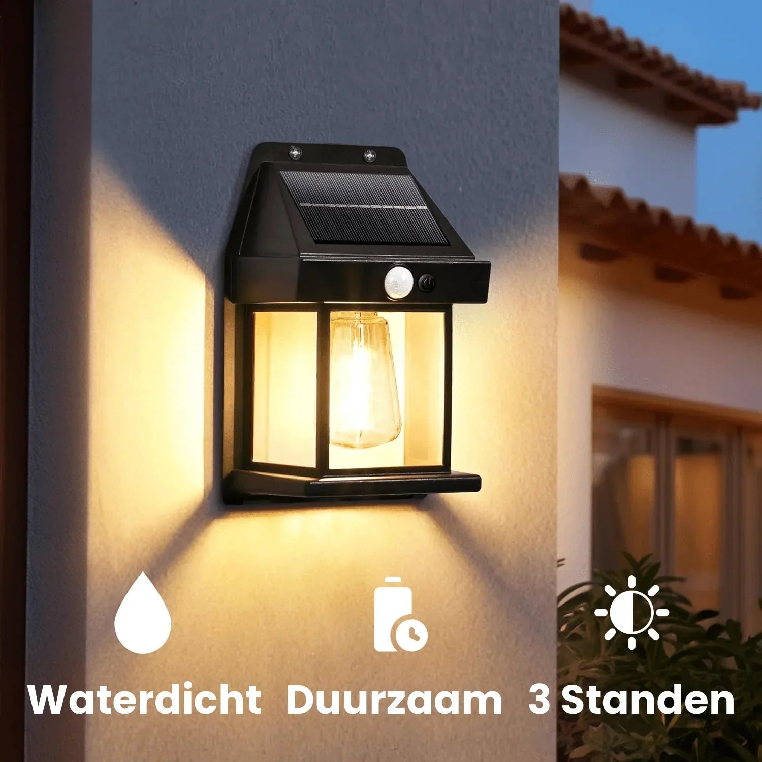 SolarGuard Glow™ – Intelligente Außenbeleuchtung ohne Kabel, ohne Aufwand, ohne Energiekosten | 1+1 GRATIS