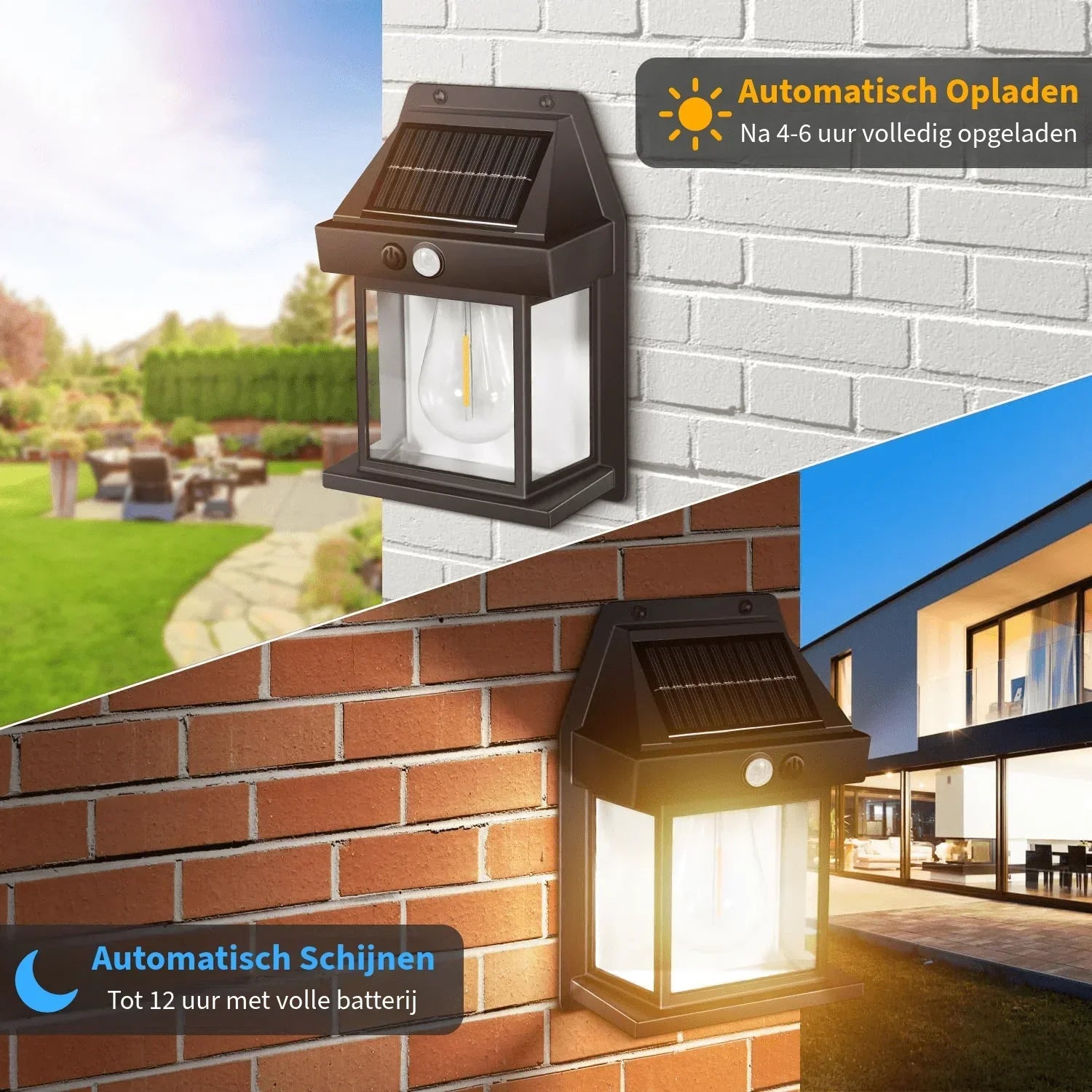 SolarGuard Glow™ – Intelligente Außenbeleuchtung ohne Kabel, ohne Aufwand, ohne Energiekosten | 1+1 GRATIS